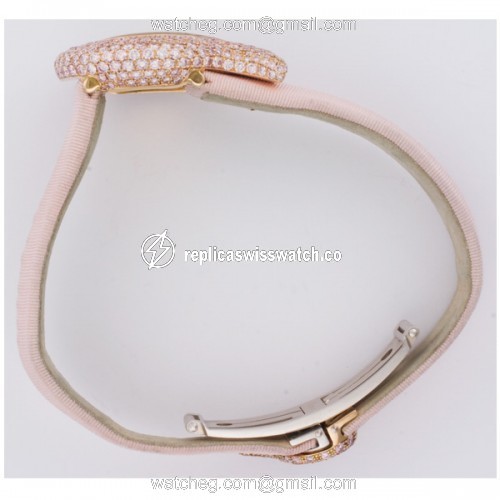 Chopard 4521/494542  Quartz Female 18k yellow gold Replica