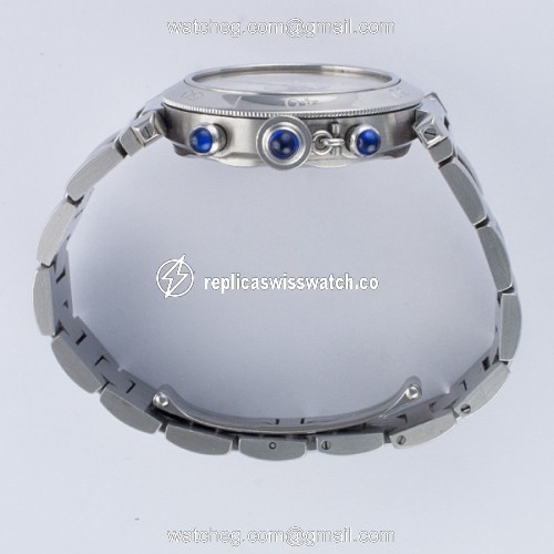 Cartier w31030h3 Pasha Chronograph Automatic Male Stainless Steel Replica