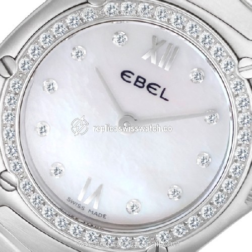 Ebel e9157F14 Sportwave Quartz Female Stainless Steel Replica
