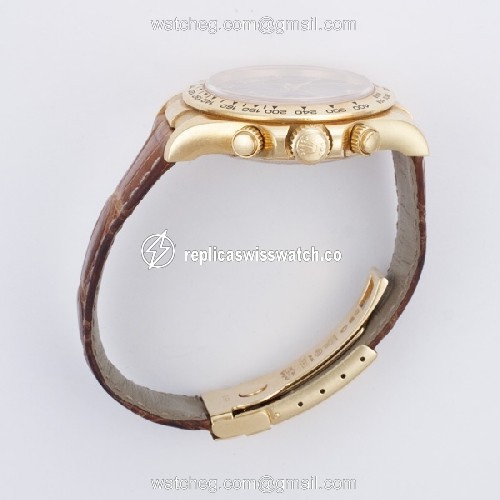 Rolex 116518 Daytona Automatic Male 18k yellow gold Replica