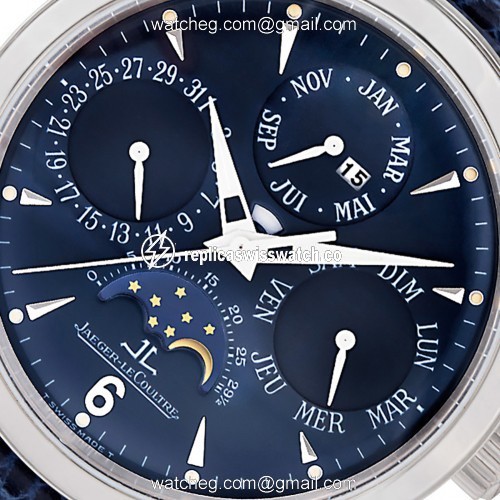 Jaeger LeCoultre 140.6.80 Master Control Automatic Male Platinum Replica