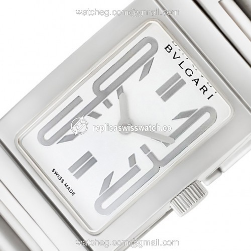 Bvlgari rt 39 s Rettangolo Quartz Female Stainless Steel Replica