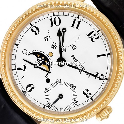 Patek Philippe 5015J Power Reserve Automatic Male 18k yellow gold Replica