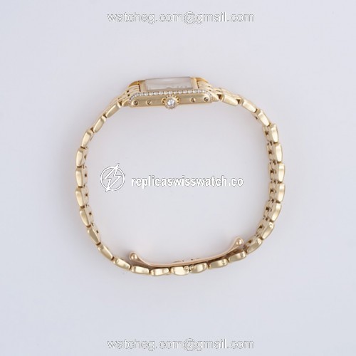 Cartier 1360.1 Tank Quartz Female 18k yellow gold Replica