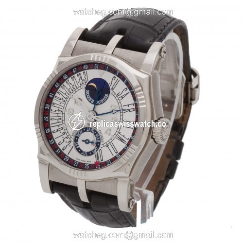 Roger Dubuis SY43 5710 0 Sympathie Automatic Male 18k White Gold Replica