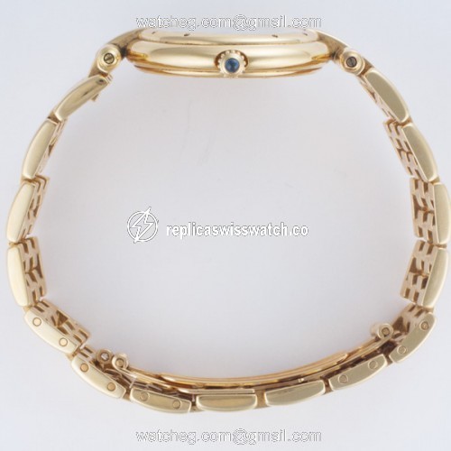 Cartier 883964 VLC Quartz Male 18k yellow gold Replica