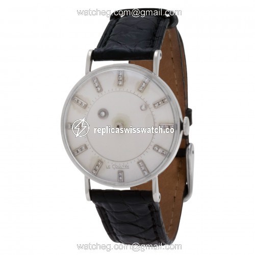 Vacheron Constantin 727-722-103D LeCoultre Mystery Manual Male 14k White Gold Replica