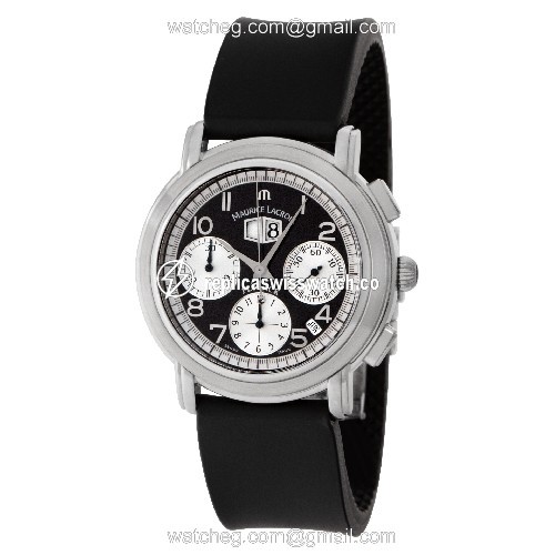 Maurice Lacroix mp6098-ss001-12e Flyback Chrono Automatic Unisex Stainless Steel Replica