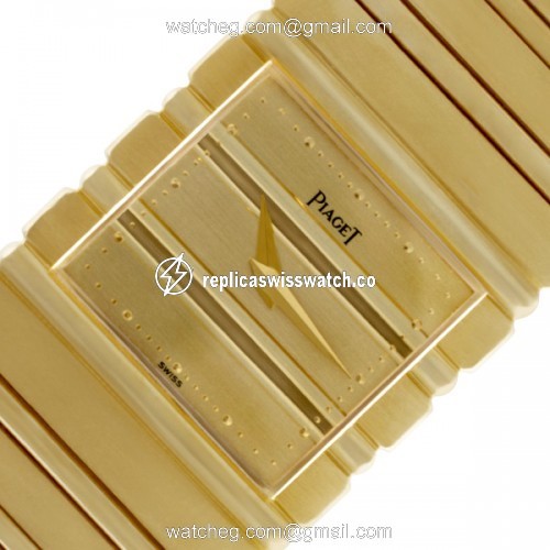 Piaget 7131 c 701 Polo Quartz Male 18k yellow gold Replica
