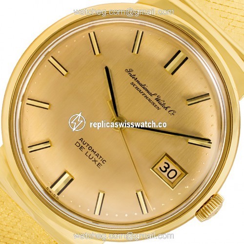 IWC r800a Classic Automatic Male 18k yellow gold Replica