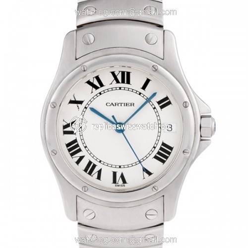 Cartier Cartier 2441 Santos Automatic Male Stainless Steel Replica