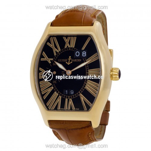 Ulysse Nardin 336-48 Ludovico Perpetual Automatic Male 18k yellow gold Replica