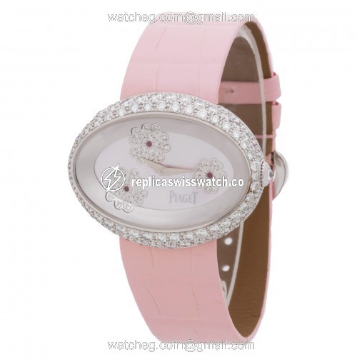 Piaget G0A32107 Limelight Quartz Female 18k White Gold Replica