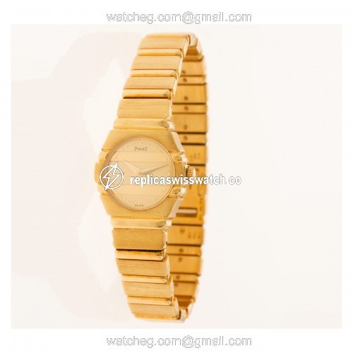 Piaget 841 C701 Polo Quartz Female 18k yellow gold Replica