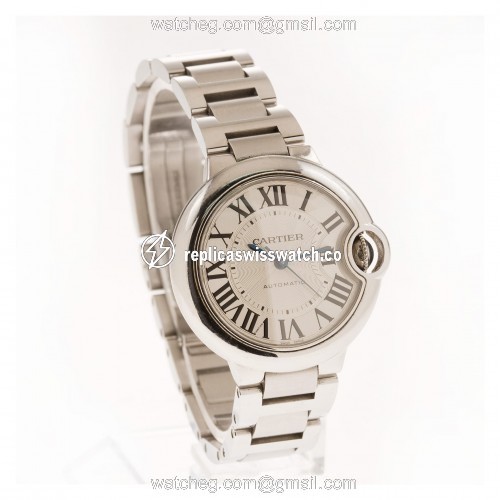 Cartier W6920071 Ballon Bleu Automatic Female Stainless Steel Replica