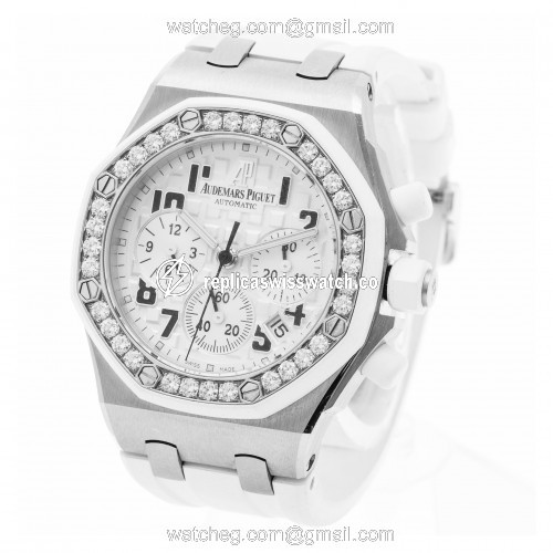 Audemars Piguet 26048SK.ZZ.D010CA.01 Royal Oak Offshore Automatic Female Stainless Steel Replica