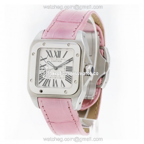 Cartier 540867RX Santos 100 Automatic Unisex Stainless Steel Replica