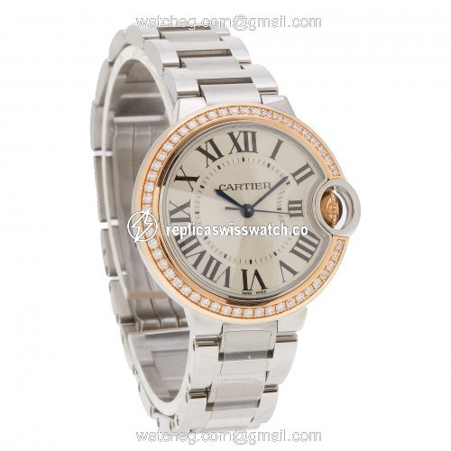 Cartier WE902080 Ballon Bleu Automatic Female Stainless Steel Replica