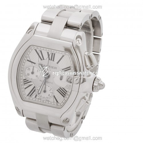 Cartier W62019X6 Roadster Automatic Male Stainless Steel Replica