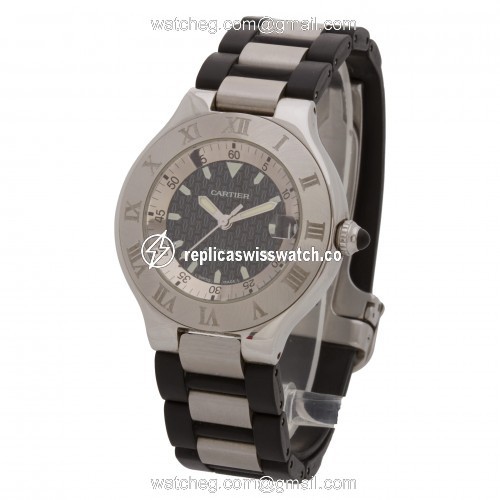 Cartier W10147U2 Autoscaph Automatic Male Stainless Steel Replica