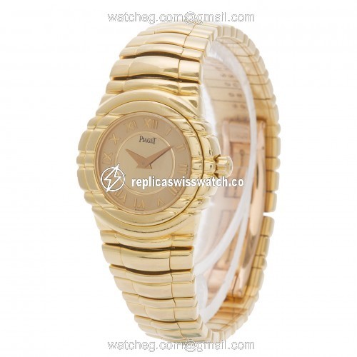 Piaget 16031m401d Tanagra Quartz Female 18k yellow gold Replica