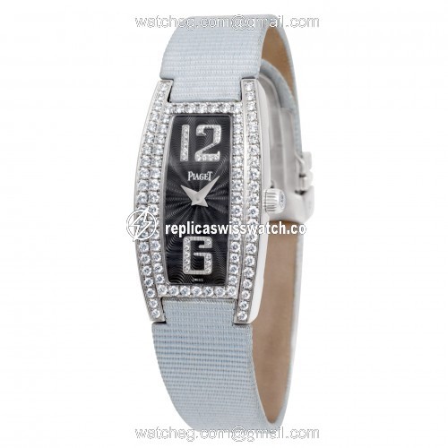 Piaget GOA27063 Limelight Quartz Female 18k White Gold Replica
