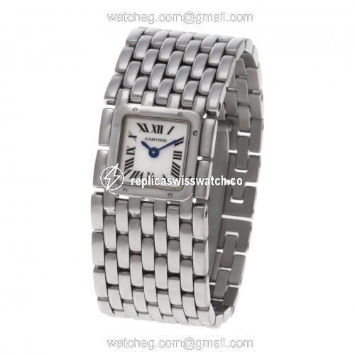Cartier 2420 Ruban Quartz Female Stainless Steel Replica