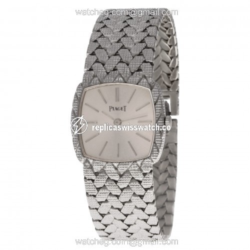Piaget 101568  Manual Female 18k White Gold Replica