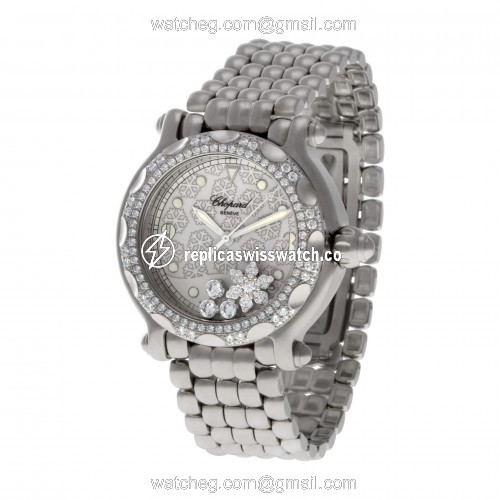 Chopard 28/8946 Happy Sport Quartz Female Stainless Steel Replica
