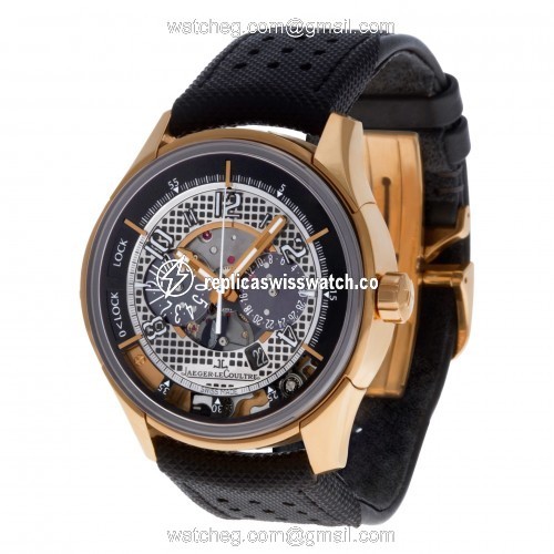 Jaeger LeCoultre 197.2.25 AMVOX2 Automatic Male 18k rose gold Replica