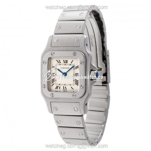 Cartier W20056D6 Santos Quartz Female Stainless Steel Replica