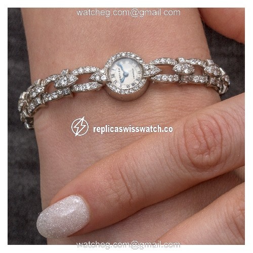 Cartier 92826 Cocktail Manual Female Platinum Replica