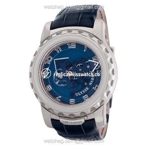 Ulysse Nardin 020-81 Freak Manual Male 18k White Gold Replica