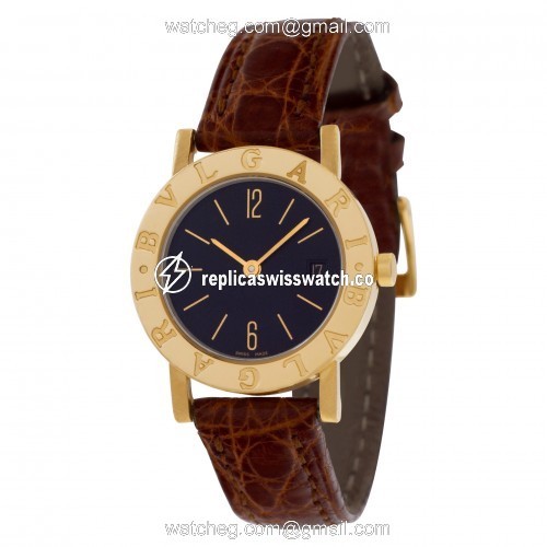Bvlgari BB26 GL Classic Quartz Female 18k yellow gold Replica