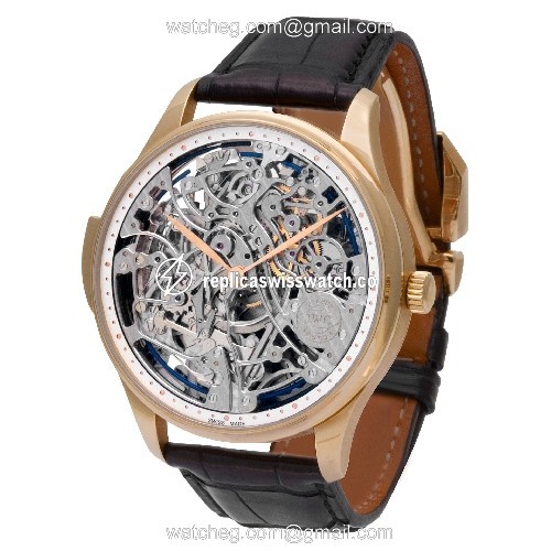 IWC IW524101 Portuguese Manual Male 18k rose gold Replica