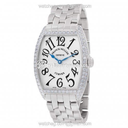 Franck Muller 7502 qz d Curvex Quartz Female Stainless Steel Replica