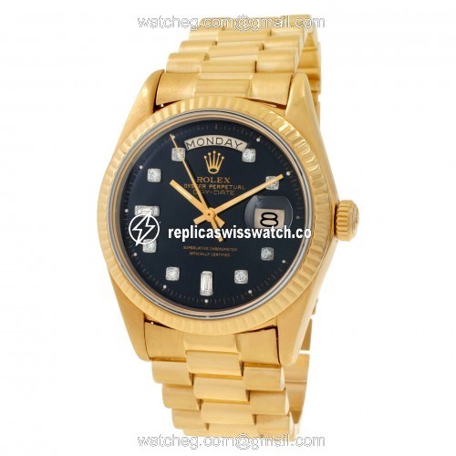 Rolex 1803 Day-Date Automatic Male 18k yellow gold Replica