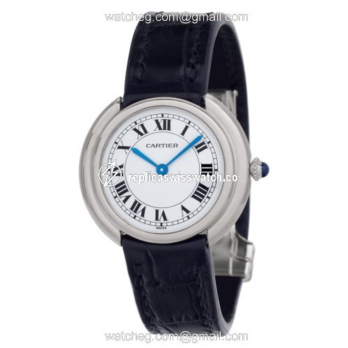 Cartier Cartier 1377 Vendome Manual Unisex 18k White Gold Replica