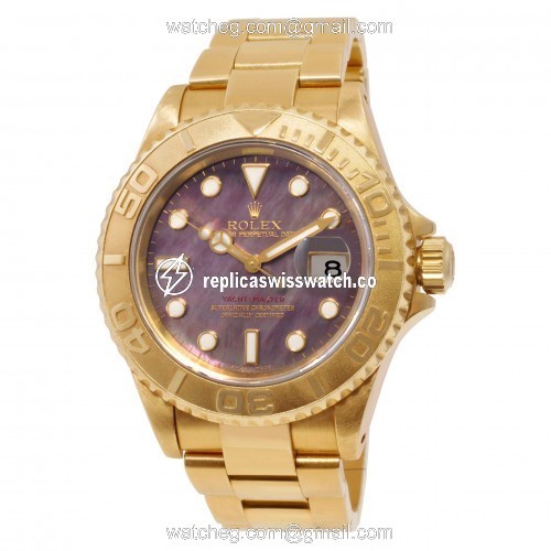 Rolex 16628 Yacht-Master Automatic Male 18k yellow gold Replica