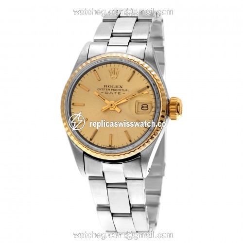 Rolex 6517 Date Automatic Female Stainless Steel Replica