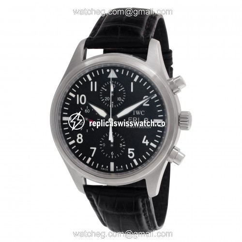IWC IW377709 Pilots Chronograph Automatic Male Stainless Steel Replica