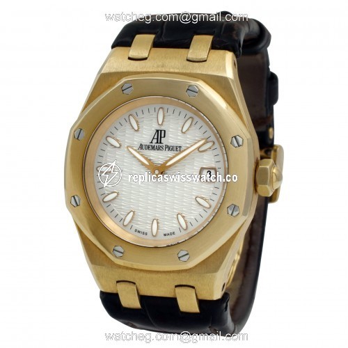 Audemars Piguet 67600BA.OO.D090CR.01 Royal Oak Quartz Female 18k Yellow Gold Watches Audemars Piguet 67600BA.OO.D090CR.01 Royal Oak Quartz Female 18k Yellow Gold Watches