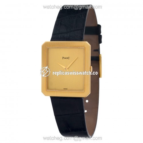 Piaget 9154 Protocol Manual Female 18k Yellow Gold Replica