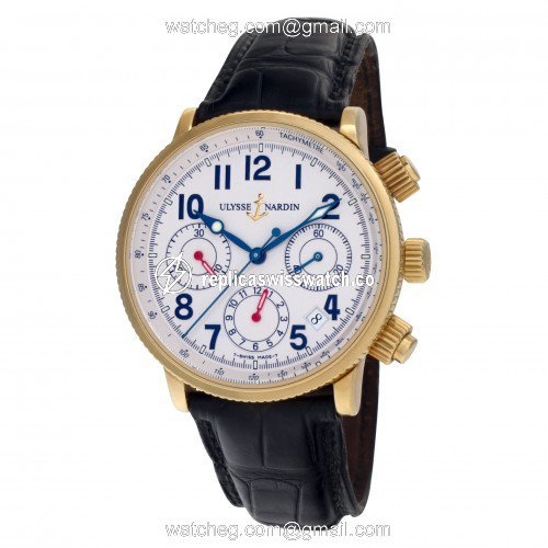 Ulysse Nardin 351-22 Marine Chronometer Automatic Male 18k yellow gold Replica