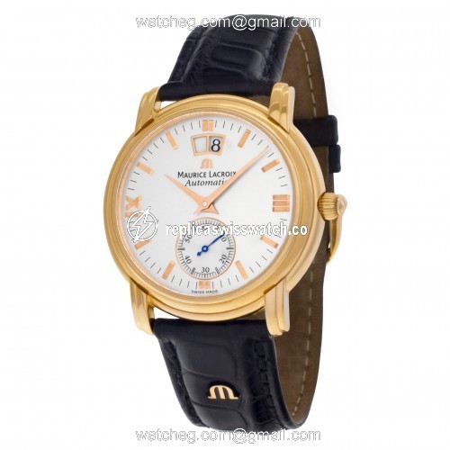 Maurice Lacroix 58788 grand guichet Automatic Male 18k rose gold Replica