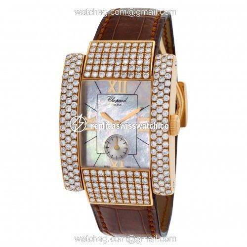 Chopard 41/7423/8 La Strada Quartz Female 18k yellow gold Replica