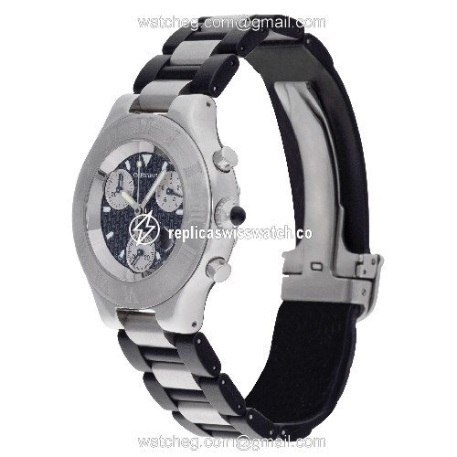 Cartier W10125U2 Chronoscaph 21 Quartz Male Stainless Steel Replica