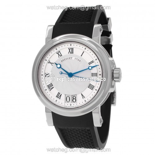 Breguet 5817ST/12/5V8 Marine Big Date Automatic Male Stainless Steel Replica