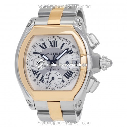 Cartier W62027Z1 Roadster Automatic Male Stainless Steel Replica