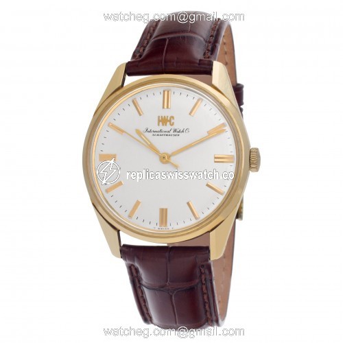 IWC R 810 Classic Manual Male 18k yellow gold Replica